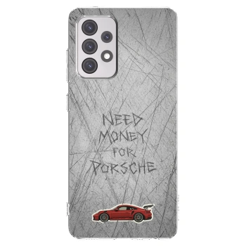 Picasee Samsung Galaxy A52 5G A525F Hülle - Transparentes Silikon - Garage Scratch