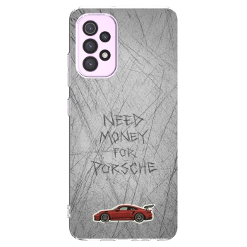 Picasee Samsung Galaxy A32 5G A326B Hülle - Transparentes Silikon - Garage Scratch