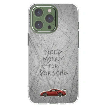 Picasee Apple iPhone 13 Pro Hülle - Transparentes Silikon - Garage Scratch