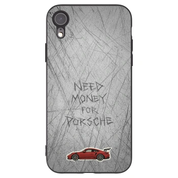 Picasee Apple iPhone XR Hülle - Schwarzes Silikon - Garage Scratch