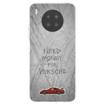 Picasee Huawei Nova 8i Hülle - Transparentes Silikon - Garage Scratch