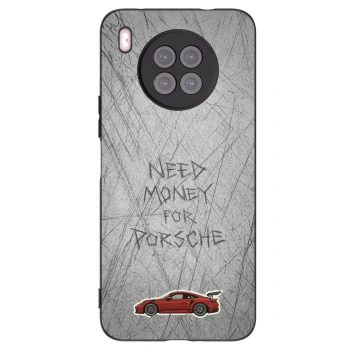 Picasee Huawei Nova 8i Hülle - Schwarzes Silikon - Garage Scratch