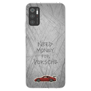 Picasee Xiaomi Poco M3 Pro 5G Hülle - Transparentes Silikon - Garage Scratch