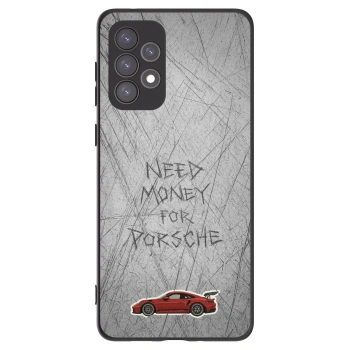 Picasee Samsung Galaxy A73 5G Hülle - Schwarzes Silikon - Garage Scratch