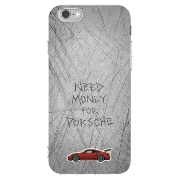 Picasee Apple iPhone 6/6S Hülle - Transparentes Silikon - Garage Scratch