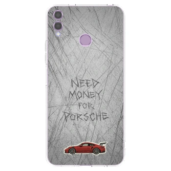 Picasee Honor 8X Hülle - Transparentes Silikon - Garage Scratch