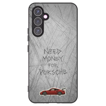 Picasee Samsung Galaxy A54 5G A546B Hülle - Schwarzes Silikon - Garage Scratch