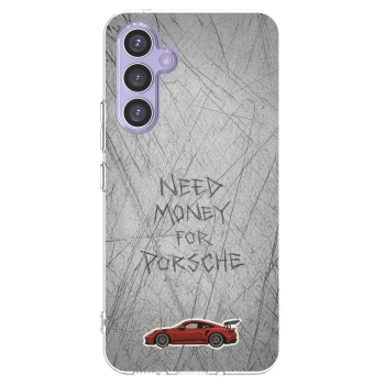Picasee Samsung Galaxy A54 5G A546B Hülle - Transparentes Silikon - Garage Scratch