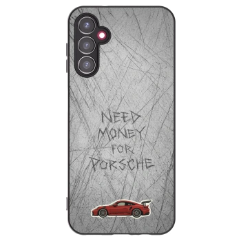 Picasee Samsung Galaxy A14 5G A146P Hülle - Schwarzes Silikon - Garage Scratch