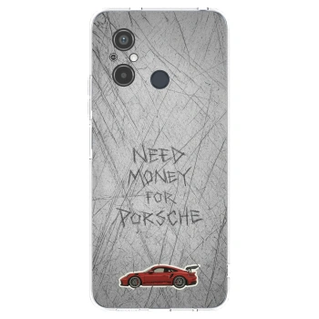 Picasee Xiaomi Redmi 12C Hülle - Transparentes Silikon - Garage Scratch