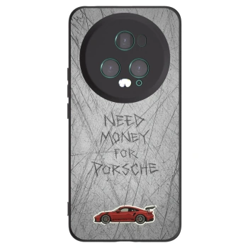 Picasee Honor Magic5 Pro Hülle - Schwarzes Silikon - Garage Scratch