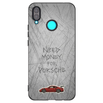 Picasee Huawei Nova 3 Hülle - Schwarzes Silikon - Garage Scratch