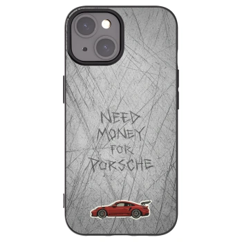 Picasee Apple iPhone 15 Hülle - Schwarzes Silikon - Garage Scratch