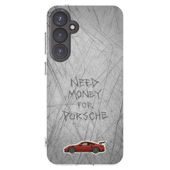 Picasee Samsung Galaxy S23 FE S711B Hülle - Transparentes Silikon - Garage Scratch