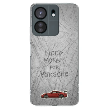 Picasee Xiaomi Redmi 13C 4G Hülle - Transparentes Silikon - Garage Scratch