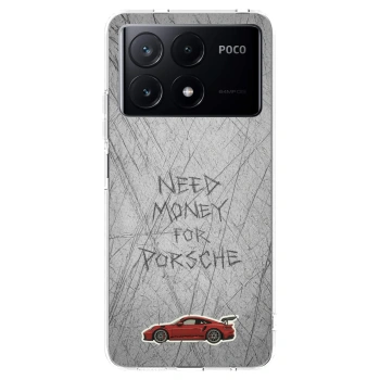 Picasee Xiaomi Poco X6 Pro Hülle - Transparentes Silikon - Garage Scratch