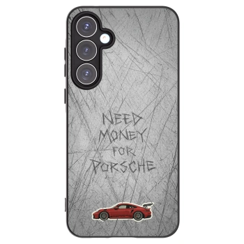 Picasee Samsung Galaxy A55 5G A556B Hülle - Schwarzes Silikon - Garage Scratch