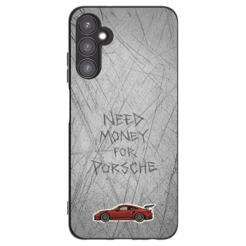 Picasee Samsung Galaxy A05s A057G Hülle - Schwarzes Silikon - Garage Scratch