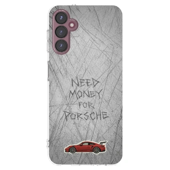 Picasee Samsung Galaxy A05s A057G Hülle - Transparentes Silikon - Garage Scratch