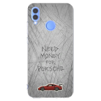 Picasee Honor 10 Lite Hülle - Transparentes Silikon - Garage Scratch