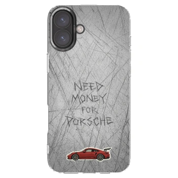 Picasee Apple iPhone 16 Plus Hülle - Transparentes Silikon - Garage Scratch