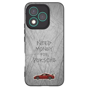 Picasee Honor 400 Lite 5G Hülle - Schwarzes Silikon - Garage Scratch