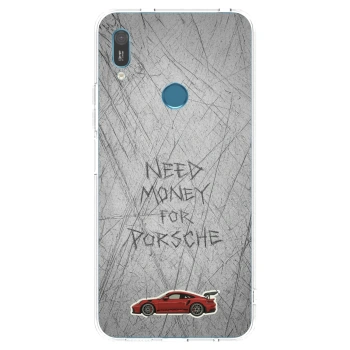 Picasee Huawei Y6 2019 Hülle - Transparentes Silikon - Garage Scratch