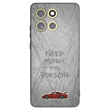 Picasee Motorola Moto G86 Power 5G Hülle - Schwarzes Silikon - Garage Scratch