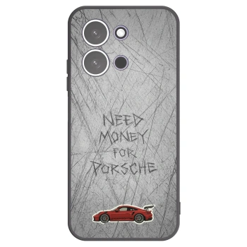 Picasee Xiaomi Redmi 15C 5G Hülle - Schwarzes Silikon - Garage Scratch