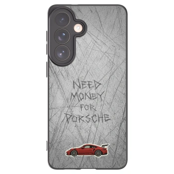 Picasee Samsung Galaxy S26+ Hülle - Schwarzes Silikon - Garage Scratch