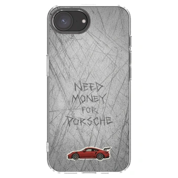 Picasee Apple iPhone 17e Hülle - Transparentes Silikon - Garage Scratch