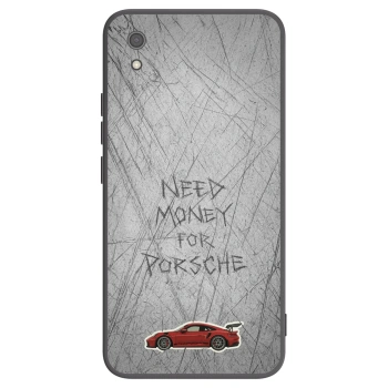 Picasee Xiaomi Redmi 7A Hülle - Schwarzes Silikon - Garage Scratch