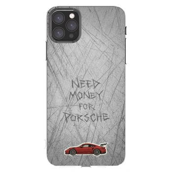 Picasee Apple iPhone 11 Pro Max Hülle - Transparentes Silikon - Garage Scratch