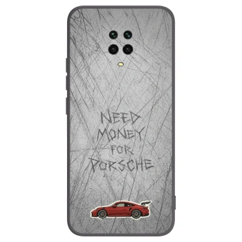 Picasee Xiaomi Redmi Note 9 Pro Hülle - Schwarzes Silikon - Garage Scratch