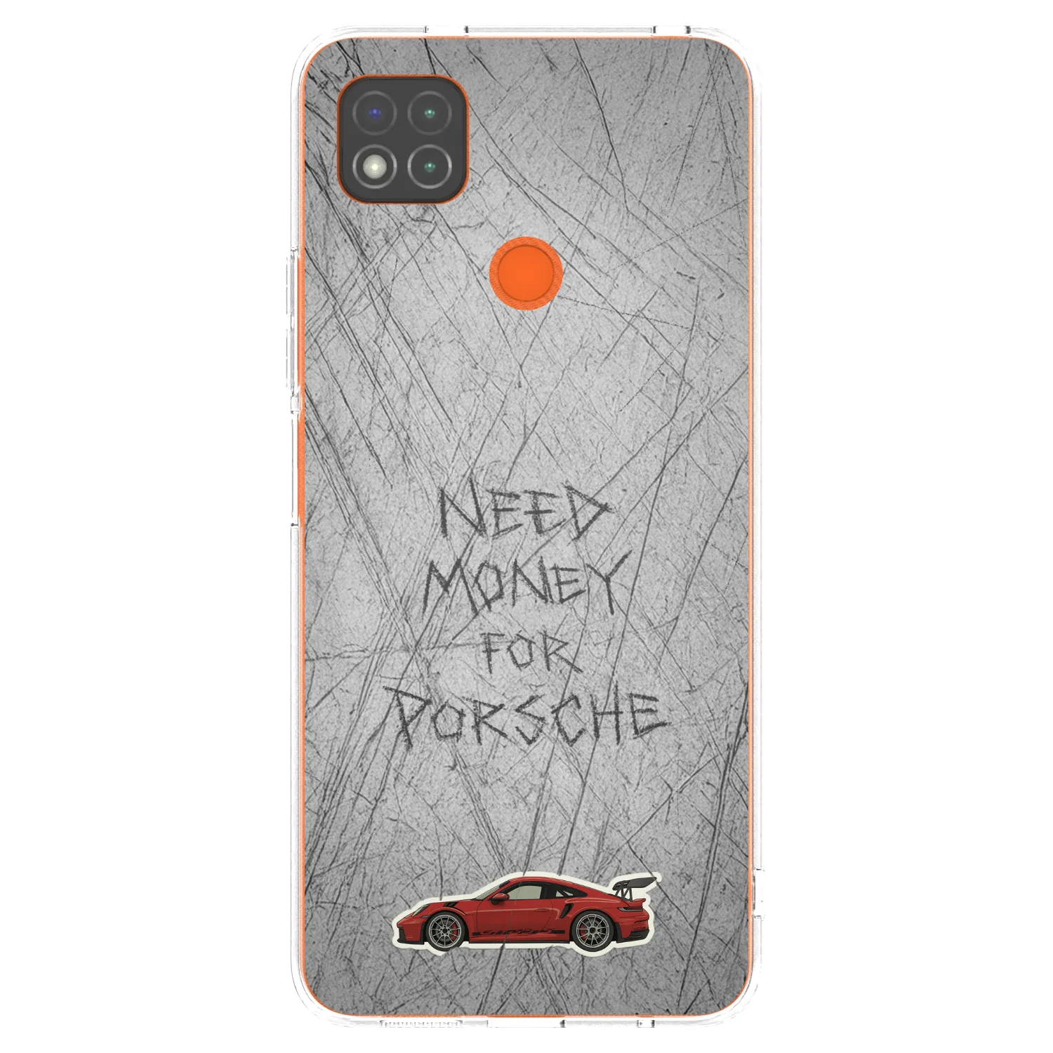 Picasee Xiaomi Redmi 9C Hülle - Transparentes Silikon - Garage Scratch