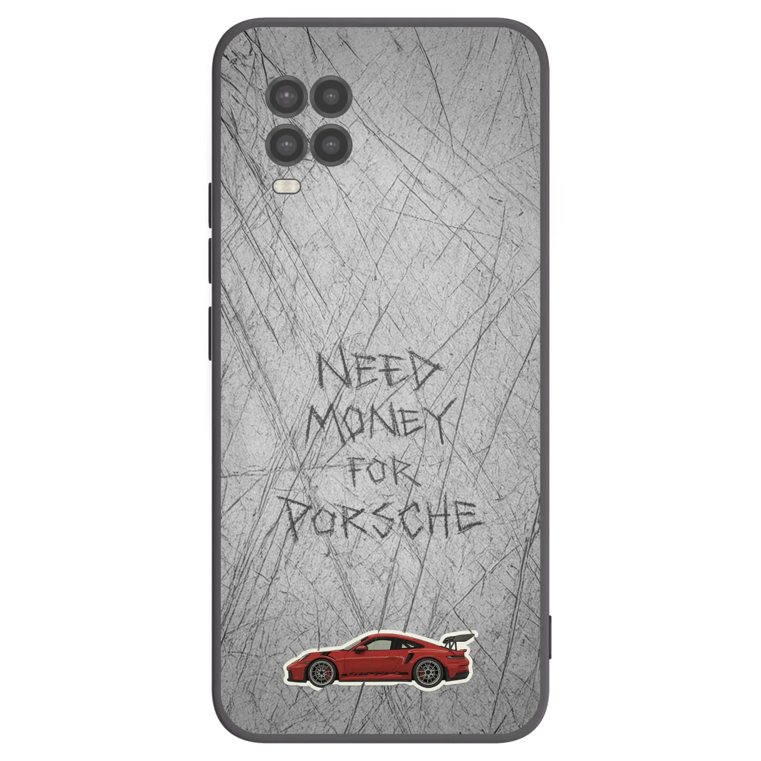 Picasee Xiaomi Mi 10 Lite Hülle - Schwarzes Silikon - Garage Scratch