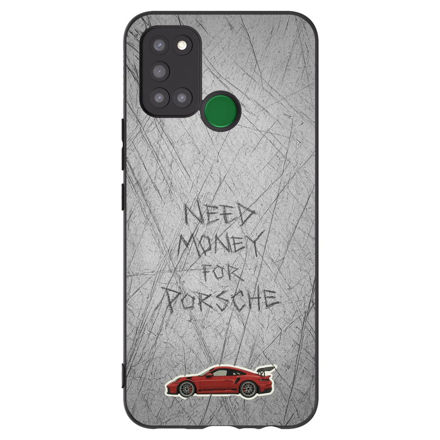 Picasee Realme 7i Hülle - Schwarzes Silikon - Garage Scratch