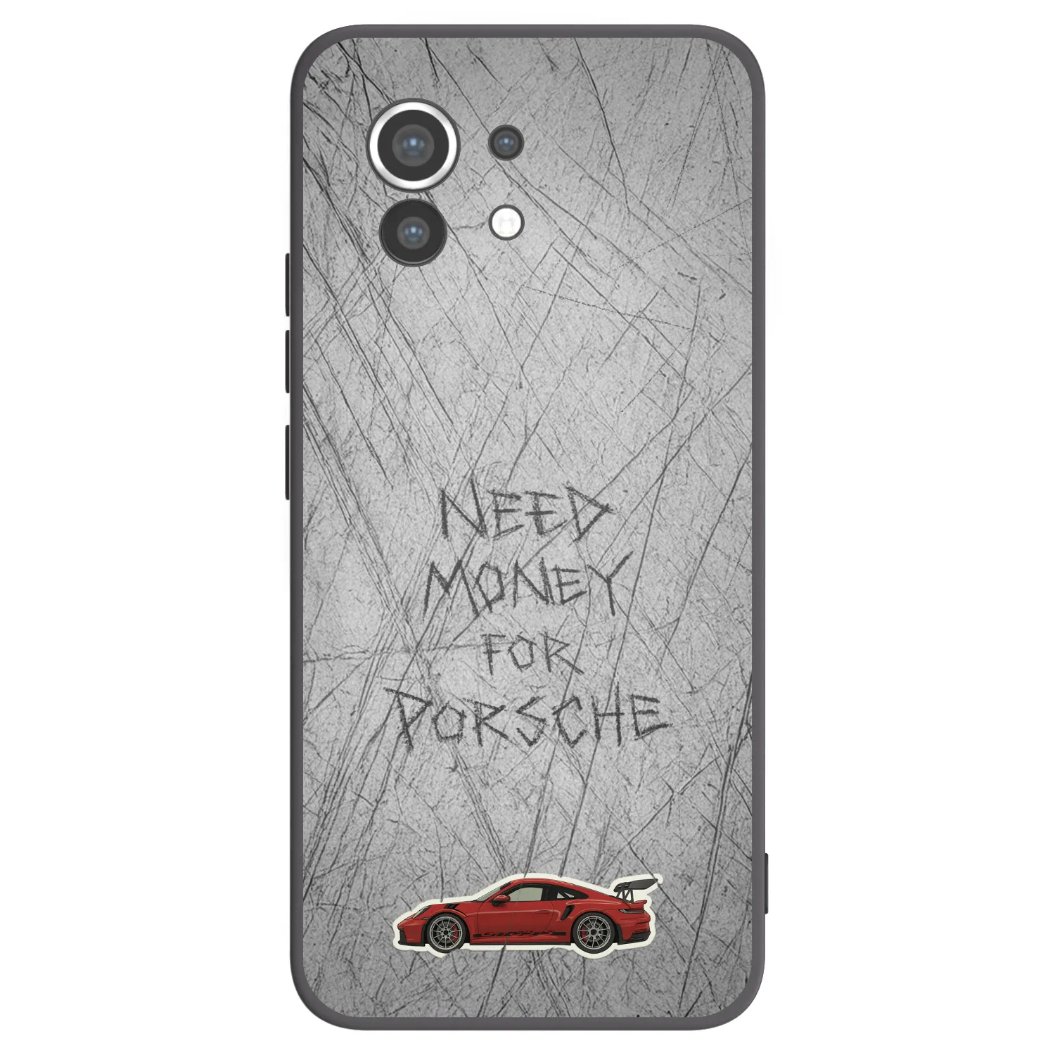 Picasee Xiaomi Mi 11 Hülle - Schwarzes Silikon - Garage Scratch