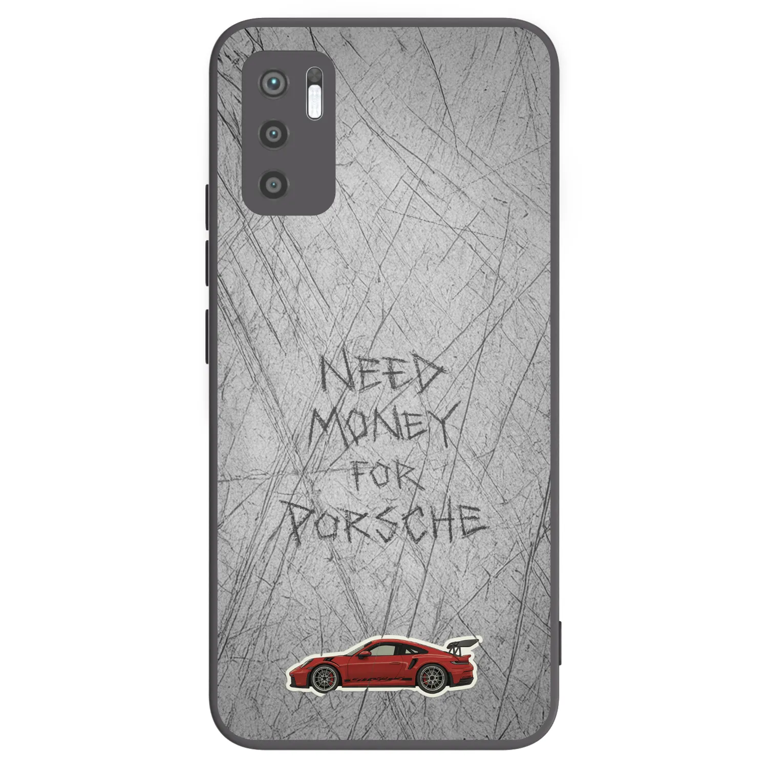 Picasee Xiaomi Redmi Note 10 5G Hülle - Schwarzes Silikon - Garage Scratch