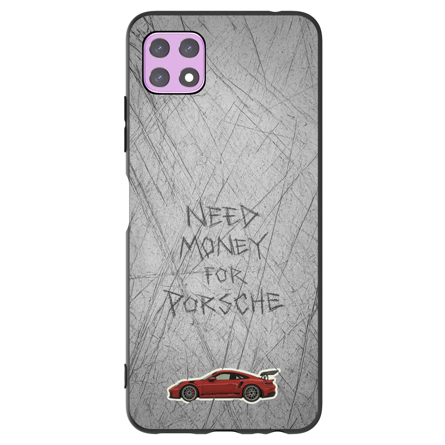 Picasee Samsung Galaxy A22 A226B 5G Hülle - Schwarzes Silikon - Garage Scratch