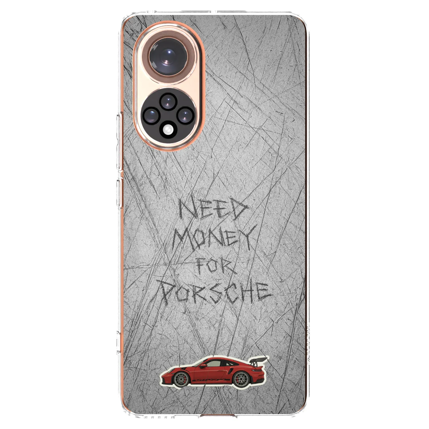 Picasee Huawei Nova 9 Hülle - Transparentes Silikon - Garage Scratch