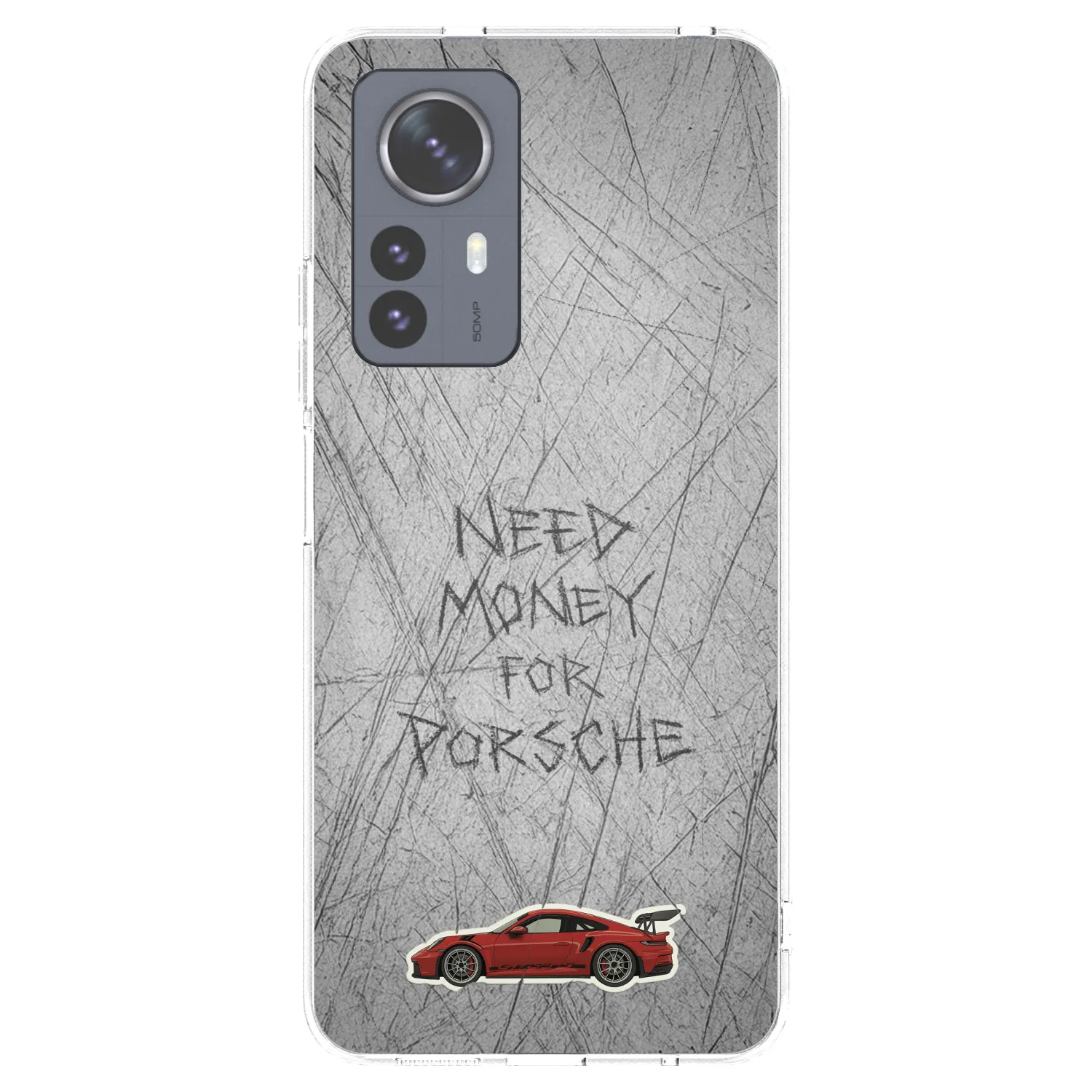 Picasee Xiaomi 12 Pro Hülle - Transparentes Silikon - Garage Scratch