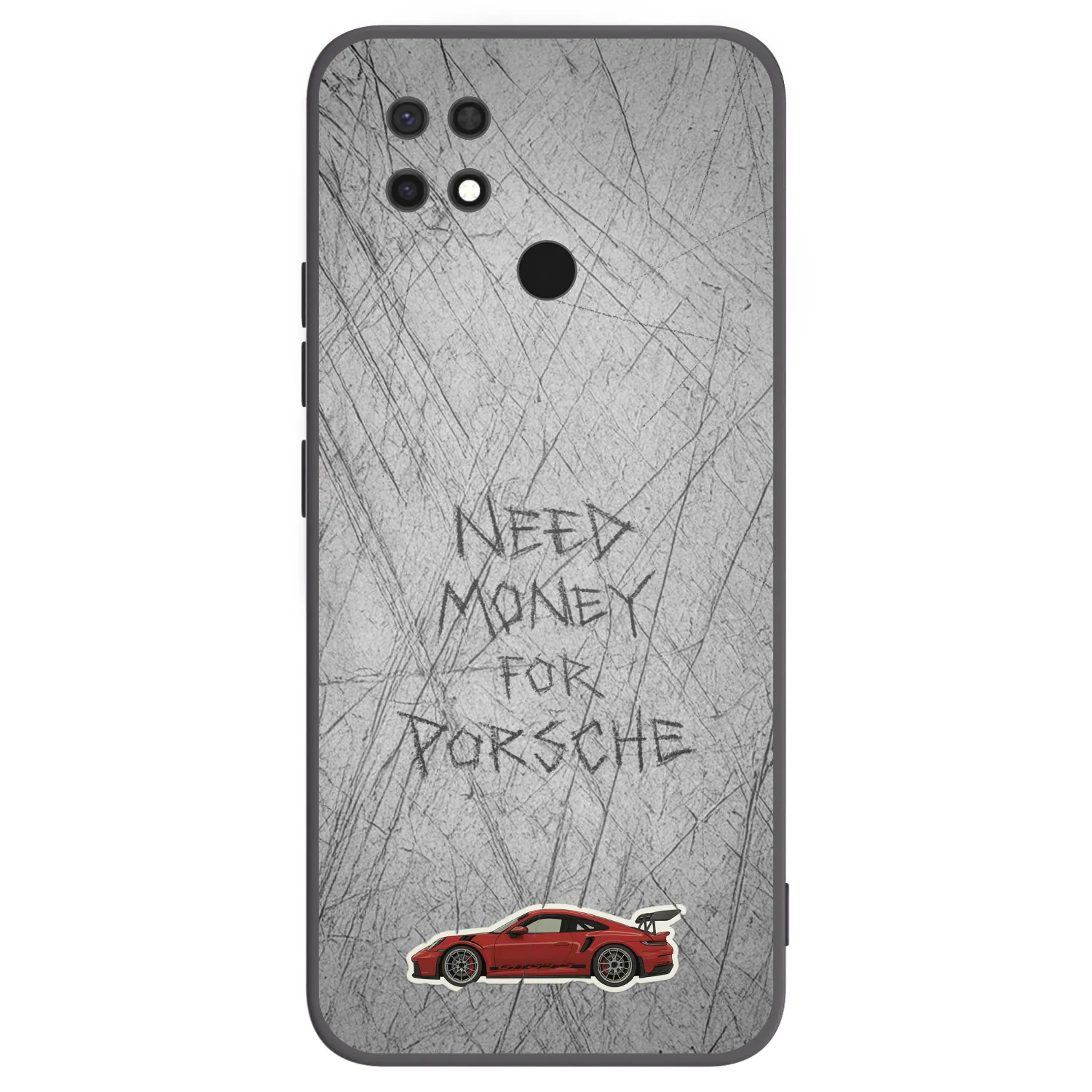 Picasee Xiaomi Redmi 10C Hülle - Schwarzes Silikon - Garage Scratch