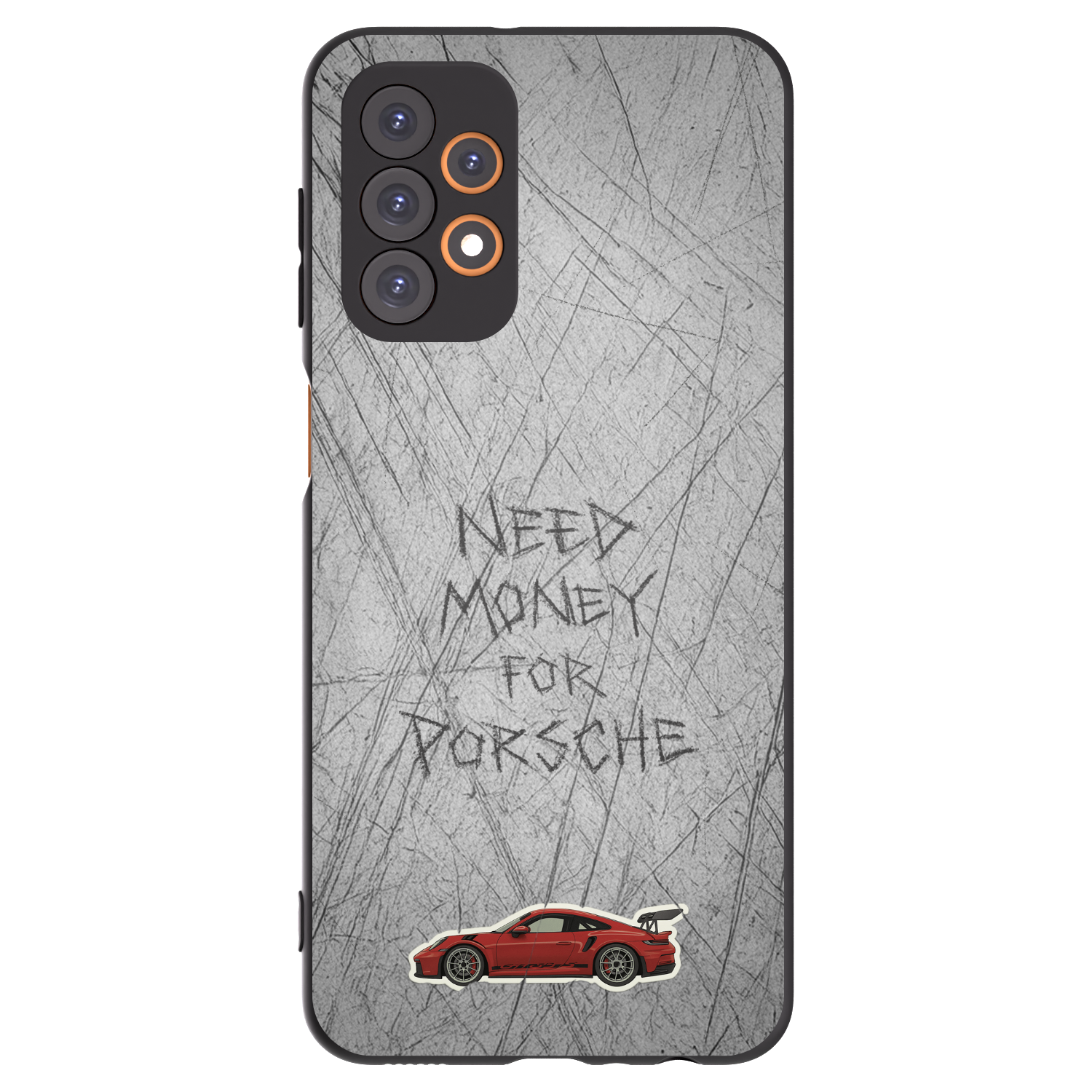 Picasee Samsung Galaxy A23 A236B 5G Hülle - Schwarzes Silikon - Garage Scratch