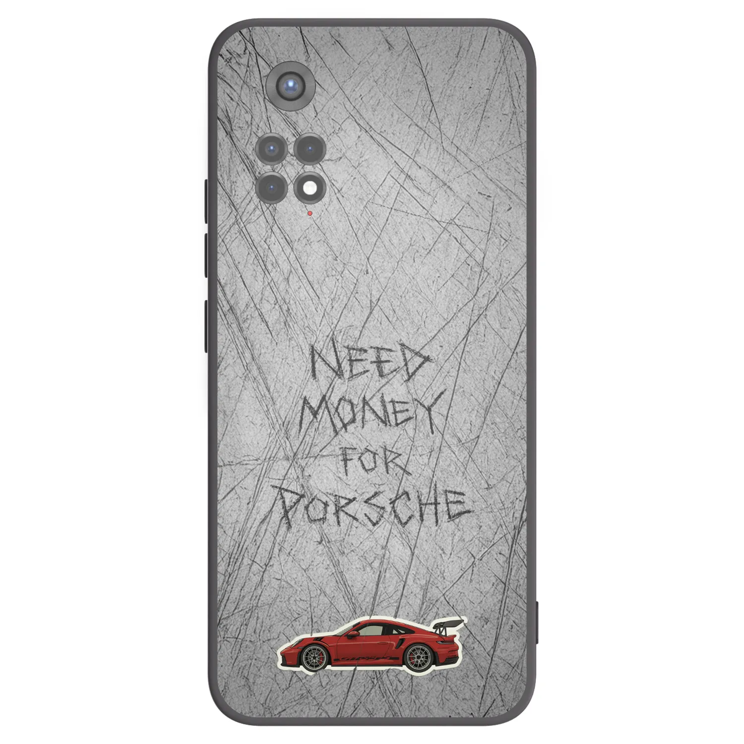 Picasee Xiaomi Redmi Note 11S 5G Hülle - Schwarzes Silikon - Garage Scratch