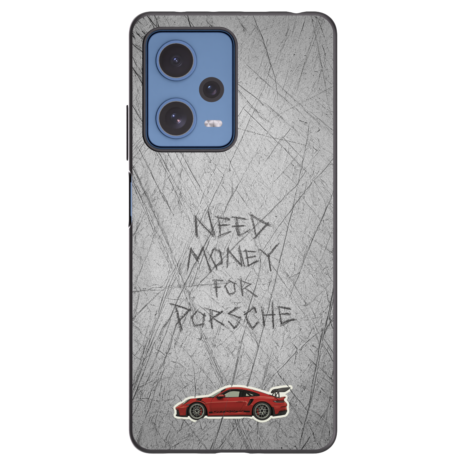 Picasee Xiaomi Redmi Note 12 Pro 5G Hülle - Schwarzes Silikon - Garage Scratch