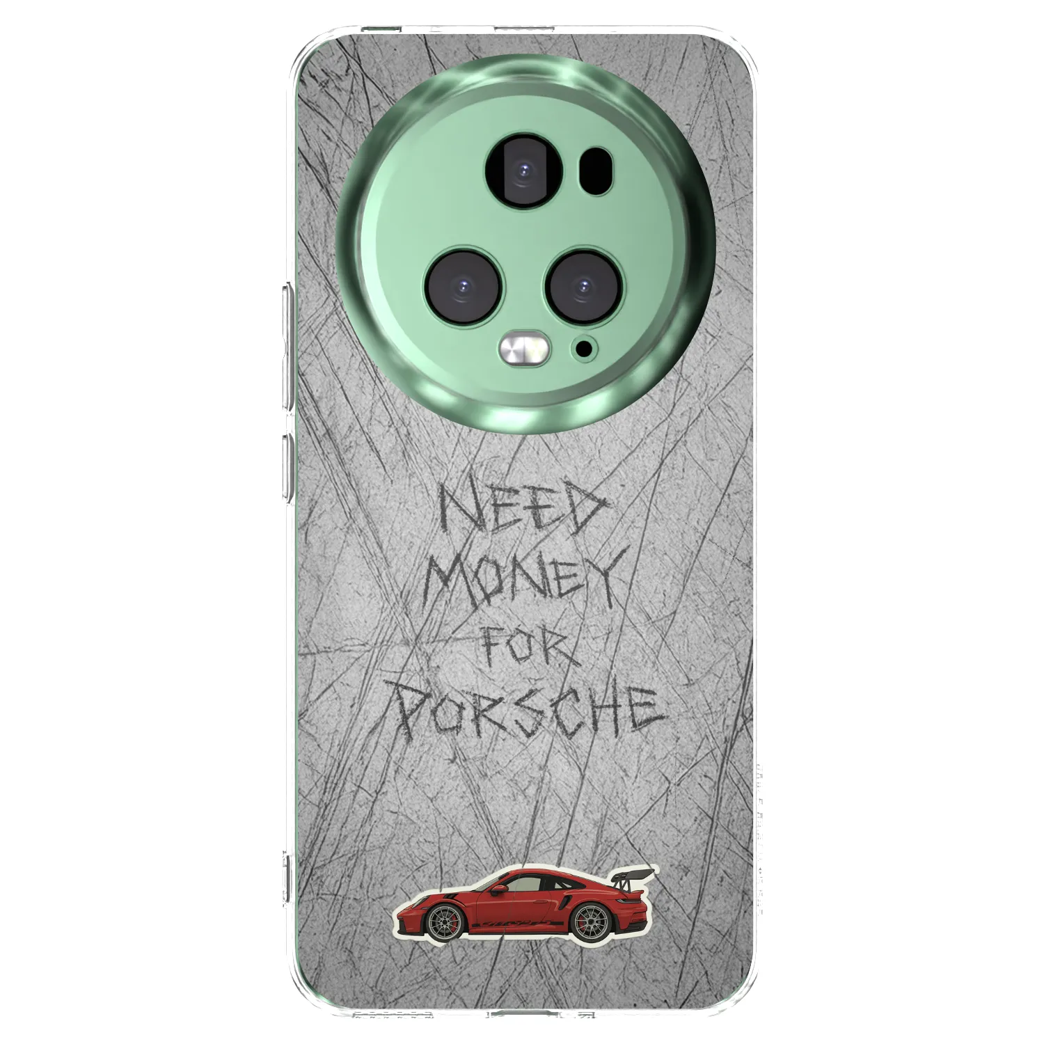 Picasee Honor Magic5 Pro Hülle - Transparentes Silikon - Garage Scratch