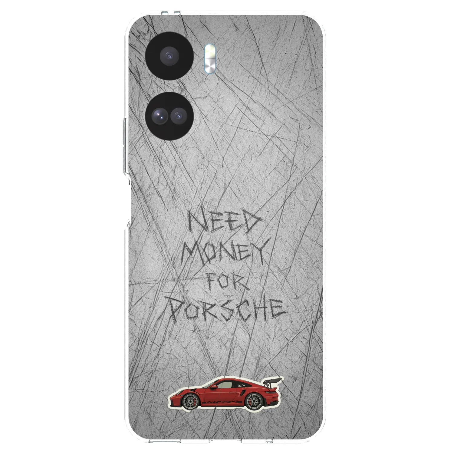 Picasee Honor 90 Lite 5G Hülle - Transparentes Silikon - Garage Scratch