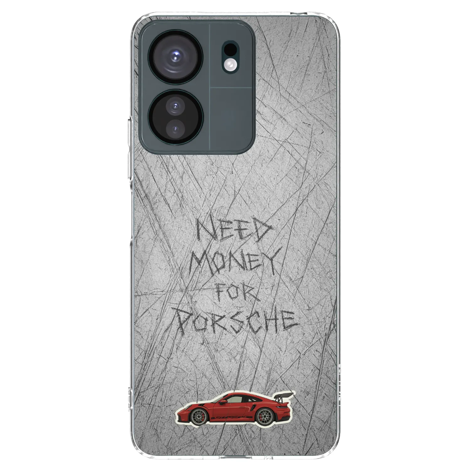 Picasee Xiaomi Redmi 13C 4G Hülle - Transparentes Silikon - Garage Scratch