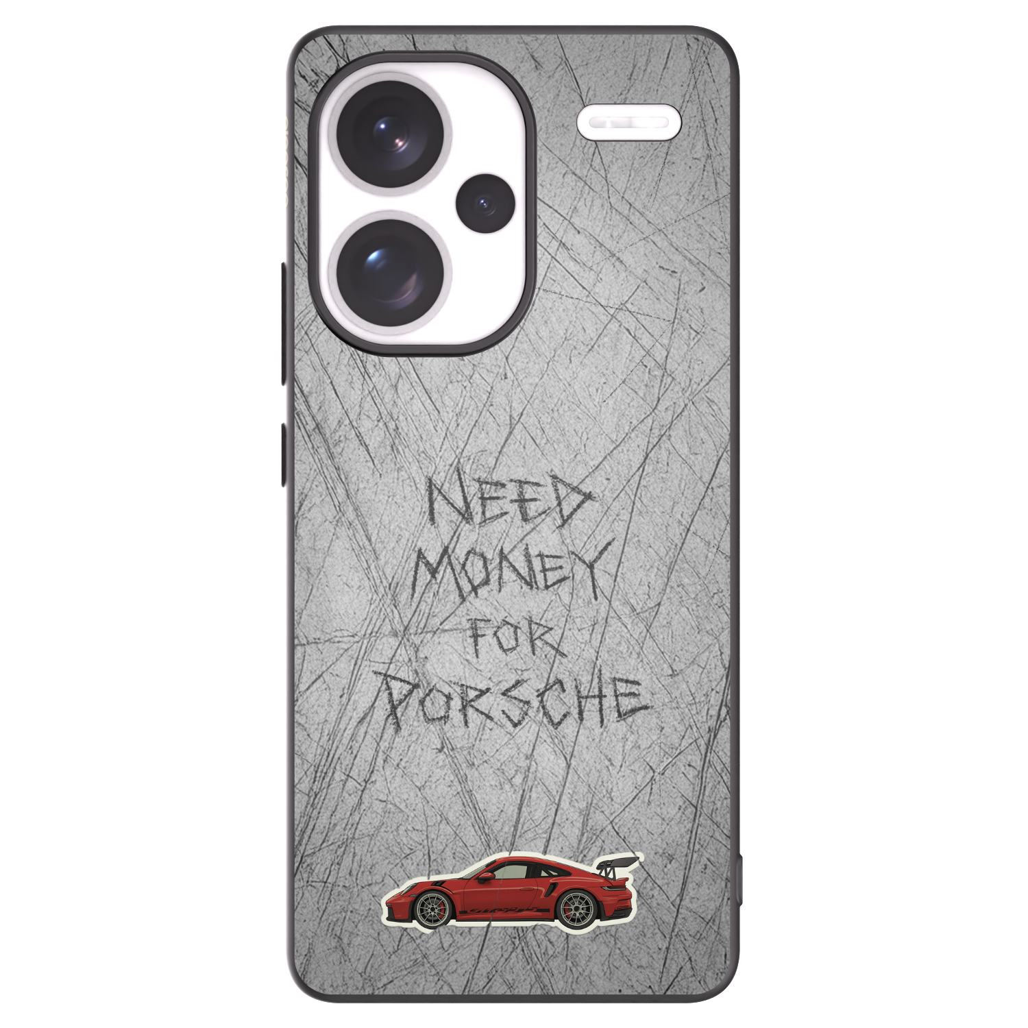 Picasee Xiaomi Redmi Note 13 Pro+ 5G Hülle - Schwarzes Silikon - Garage Scratch